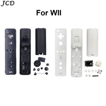 JCD Originaal Käepide Kest Nintend Wii Vana Mudel Ülemine Alumine Kaas Täielik Komplekt Nupud Wii Kontroller Gamepad Juhul