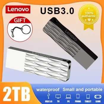 Lenovo 2TB USB Flash Drives 128GB High Speed Pen Drive USB Mälu Flash Disk U Stick Veekindel Sülearvutid PC TV, Kiire Kohaletoimetamine
