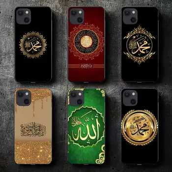 Moslem, Islam Bismillah Allah Telefon Case For iPhone 11 12 Mini Pro 13 14 XS Max X 8 7 6s Plus SE XR Kest
