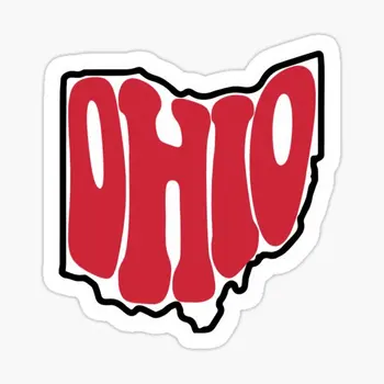 Ohio 5TK Kleepsud Seina Decor Vee Pudelid Aknas Armas Prindi Kid Naljakas Pagasi Kaitseraua Kodus Tuba, elutuba Taust