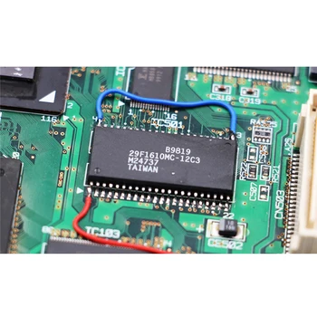 Programmeeritud BIOS-i Kiip MX29LV160TMC-90 Bootloader jaoks Sega Dreamcast VA1 VA2 Mängukonsool Emaplaadi Parandus Osad