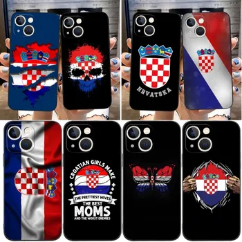 Horvaatia Lipu Telefoni Juhul Funda Apple Iphone Pro 12 13 11 14 Max Xr X Xs Mini 6 6s 7 8 Plus Disain tagakaane
