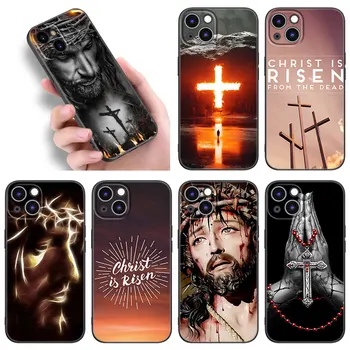 Jeesuse Kristuse Jumal Õnnistagu Teid Telefoni Puhul Apple iPhone 12 13 Mini 11 14 Pro XS Max 6S 6 7 8 Plus 5S X-XR SE 2020 2022 Pehme Kate