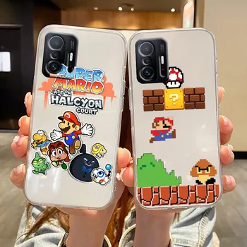 Anime SuperYS-MariosS Jaoks Xiaomi Redmi 12C 11A 11 10C 10X 9T 9C 9AT 9A 8A 7A S2 6A A1 Plus Läbipaistev Pehme Telefoni Puhul