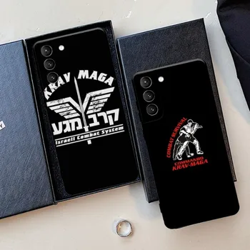 Iisraeli Krav Maga Telefon Case For Samsung Galaxy S22 23 21 S20 FE Ultra S10 S9 S8 Pluss S10e Märkus 20Ultra 10Plus Kate