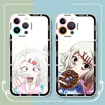 Anime JUZOU S-SUZUYAS Telefoni Juhul Läbipaistev Angel Eye For Iphone 13 Pro Max 12 Mini 13 11 Pehmest Silikoonist Disain tagakaane