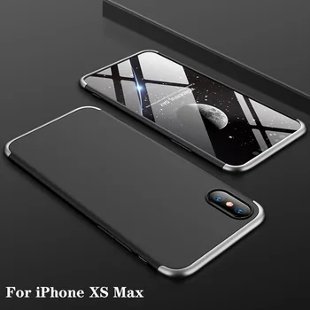 IPhone XS Max A2101 Juhul 360 Kraadi kogu Keha Juhul Põrutuskindel Raske Telefoni Kate Apple Iphone XS Max A2102 Shell Protector