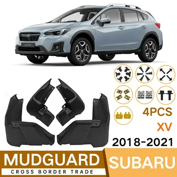 Muda Klapid Eest Subaru XV 2018-2021 2019 2020 Splash Valvurid MudFlaps Ees Taga Porilauad Fender Auto Välisilme Tarvikud