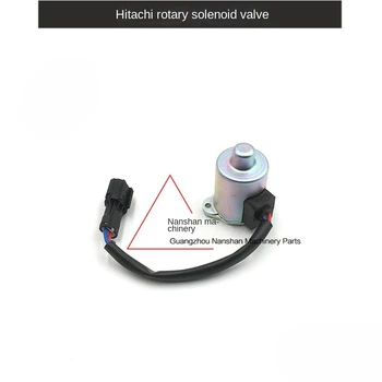 Hitachi ex55/60 rotary solenoidventiil turvalukk pöörlevad solenoidventiil aku ventiil ekskavaator tarvikud