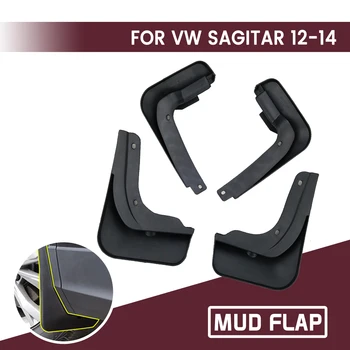 Näiteks VW SAGITAR 2012-2014 Auto Esi-Taga Auto Porilauad Fender Rakette Muda Valve Klapp Anti Splash Mudflaps Pehme Hea Visadus