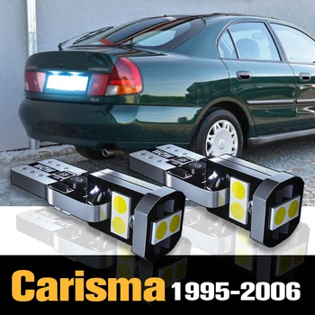 2x Canbus LED-numbrimärk Valgus Lambi Tarvikud Mitsubishi Carisma 1995-2006 1996 1998 1999 2000 2001 2002 2003 2004 2005