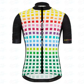 Gore Jalgrattasõit Kanda uus Suvine Meeste Cycling Team jersey Jalgratta Riided mäetipp Maantee sport hingav kiirus kuiv Jersey