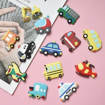 5tk Loominguline Cartoon Auto külmkapimagneteid Lastele Väike Magnet Külmkapi Magnet Transport Magnetid